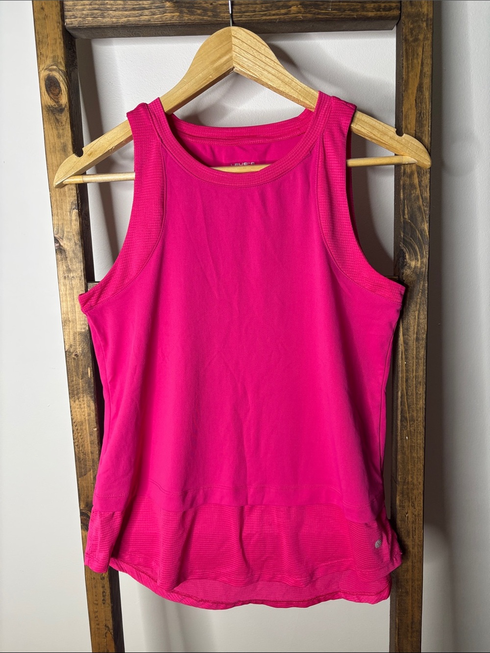 Layer8 Bright Pink Athletic Tank Top Size S